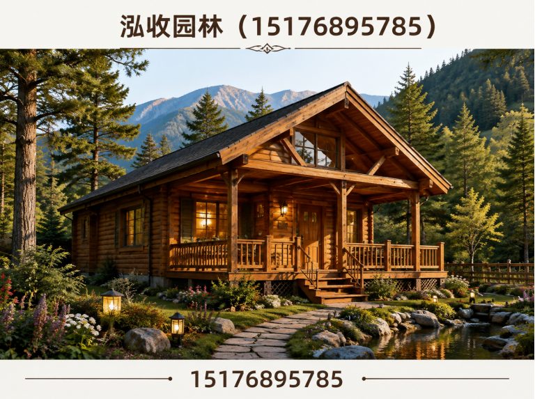 云浮防腐木凉亭展示图